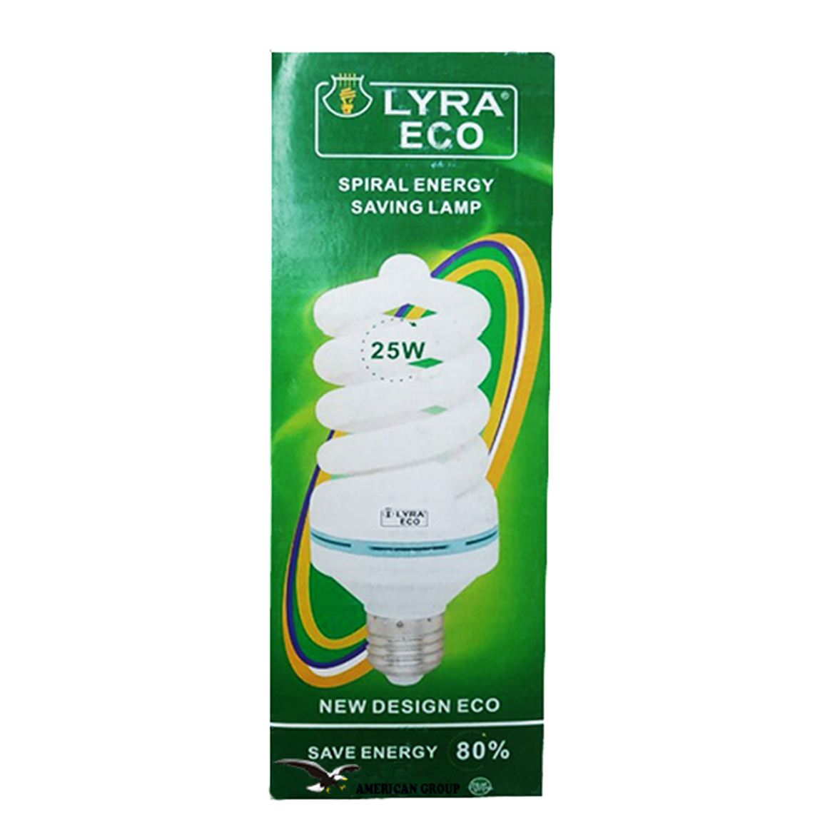 Foco Ahorrador de 80% de energia